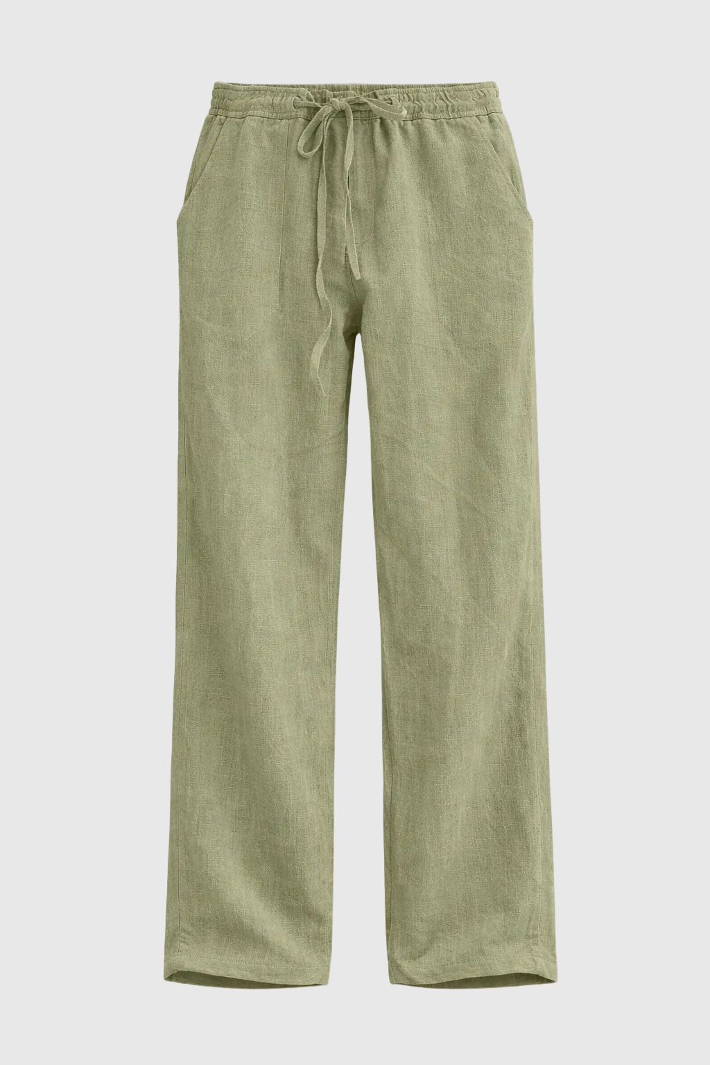 Men's Baggy Linen Blend Summer Trousers | Wide Leg Relaxed Fit Casual Pants for Men | Holiday & Everyday Wear