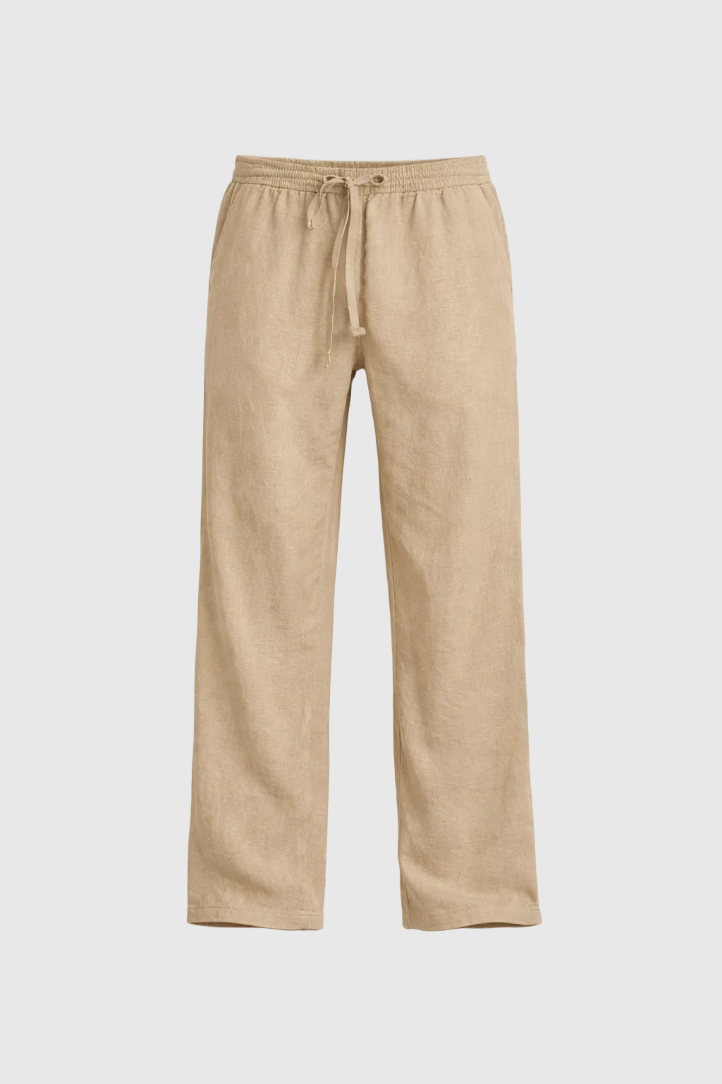 Men's Baggy Linen Blend Summer Trousers | Wide Leg Relaxed Fit Casual Pants for Men | Holiday & Everyday Wear