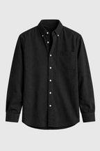 Men's Casual Denim Shirt | Button-Down Long Sleeve Jean Shirt for Men | Everyday Streetwear & Smart Casual