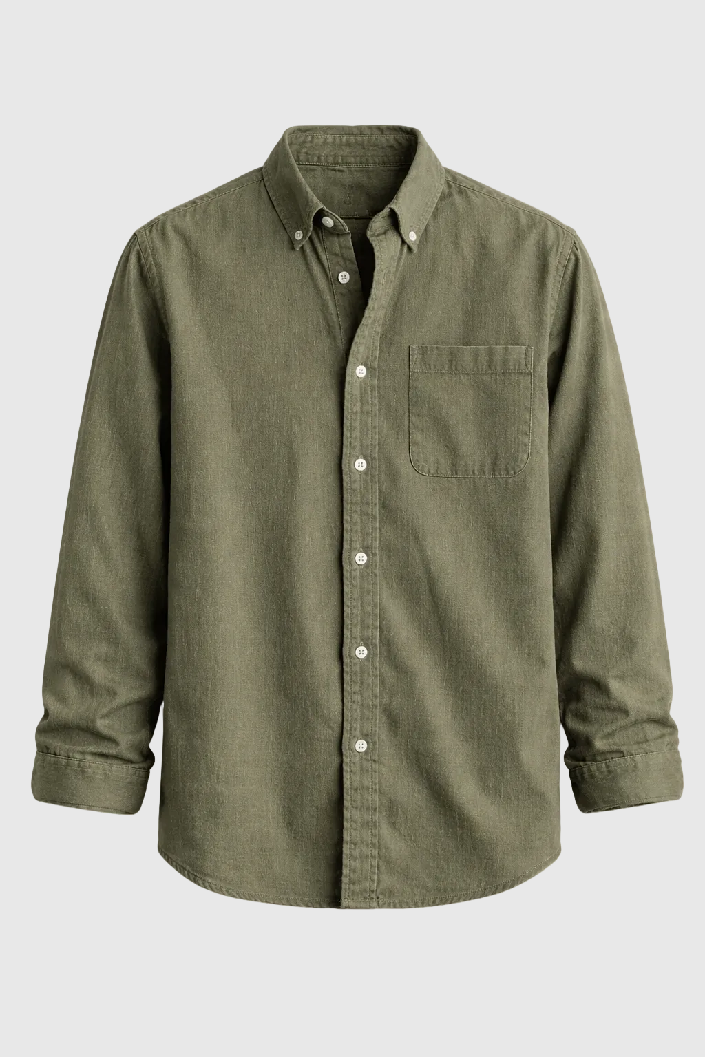Men's Casual Denim Shirt | Button-Down Long Sleeve Jean Shirt for Men | Everyday Streetwear & Smart Casual