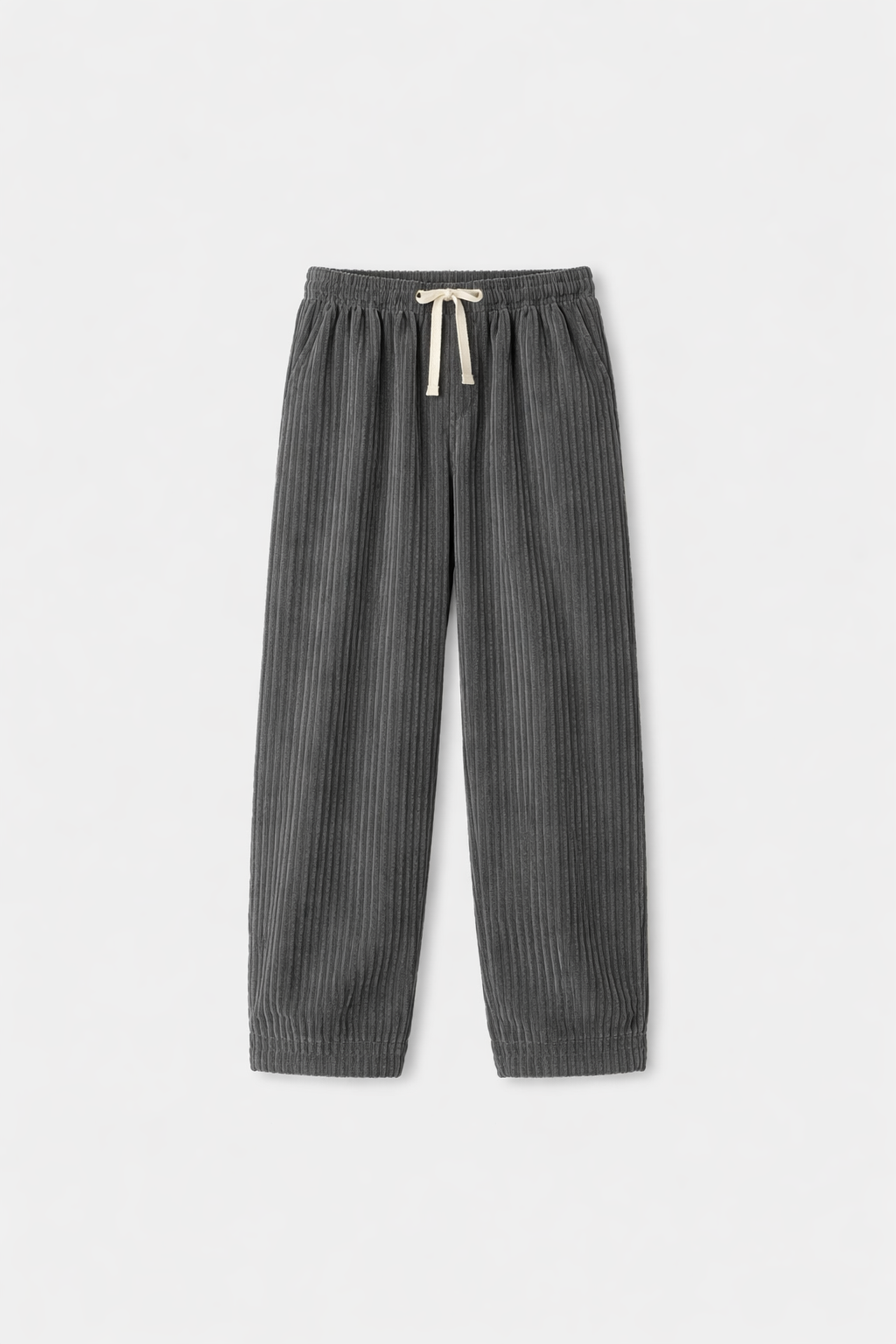 Masaaki Men's Relaxed Wide-Leg Corduroy Trousers | Comfortable Casual Cord Pants for Men