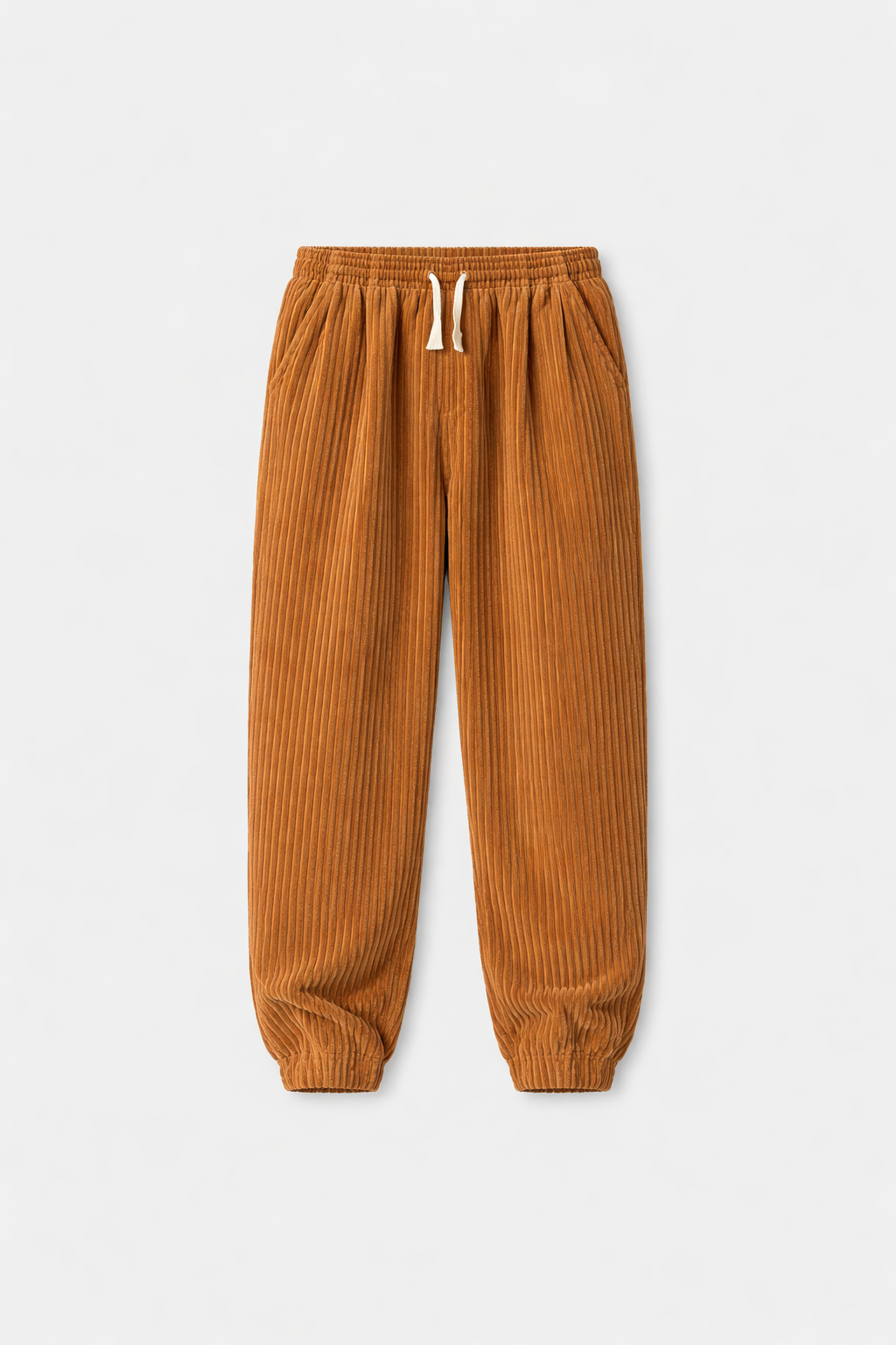 Masaaki Men's Relaxed Wide-Leg Corduroy Trousers | Comfortable Casual Cord Pants for Men