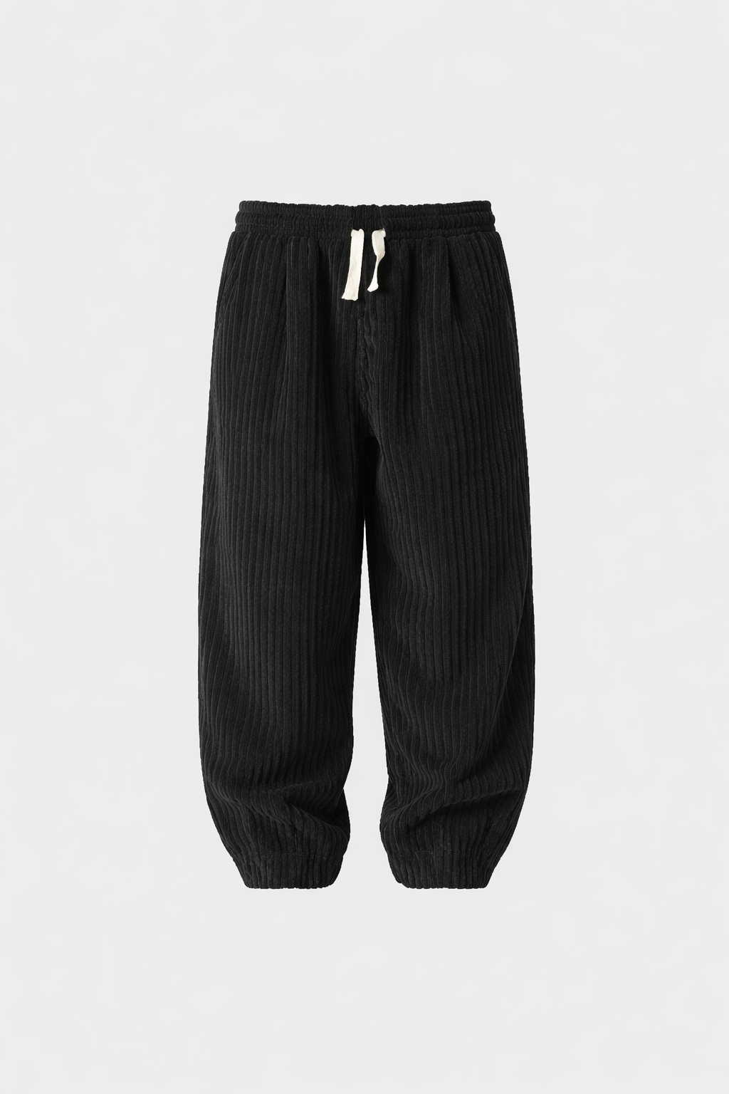 Masaaki Men's Relaxed Wide-Leg Corduroy Trousers | Comfortable Casual Cord Pants for Men