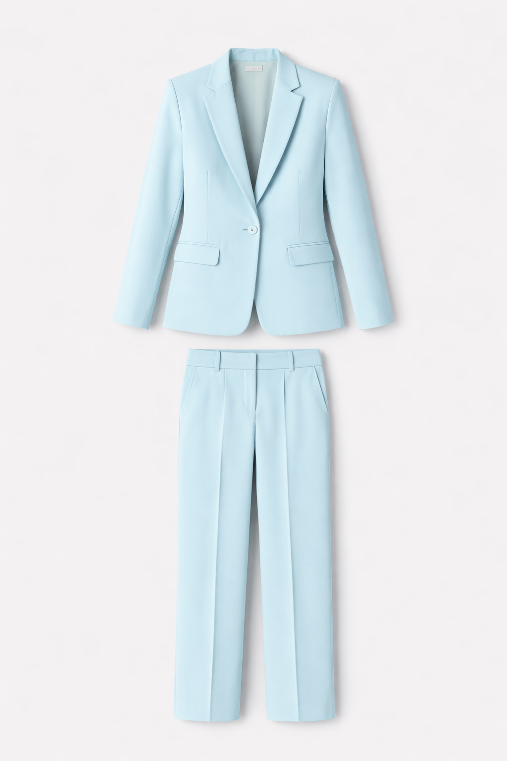 Christian Women's Chic Tweed Suit Set | Longline Blazer & Tailored Trousers Co-Ord