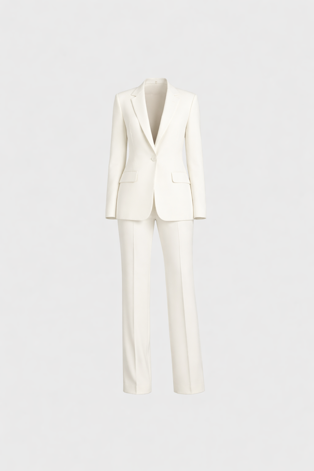 Christian Women's Chic Tweed Suit Set | Longline Blazer & Tailored Trousers Co-Ord