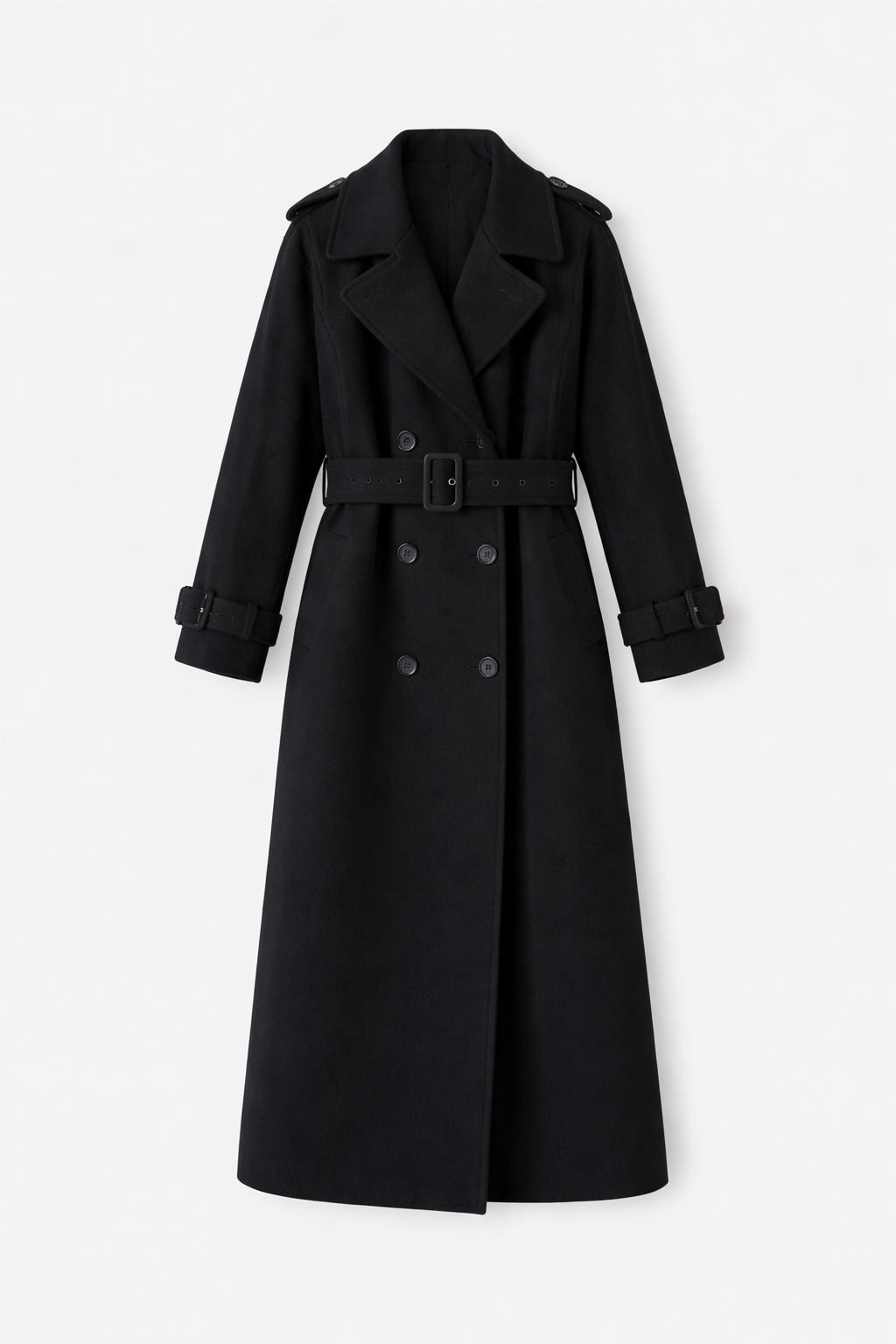 Inka Women's Oversized Longline Wool Coat | Trendy Winter Maxi Coat for Women