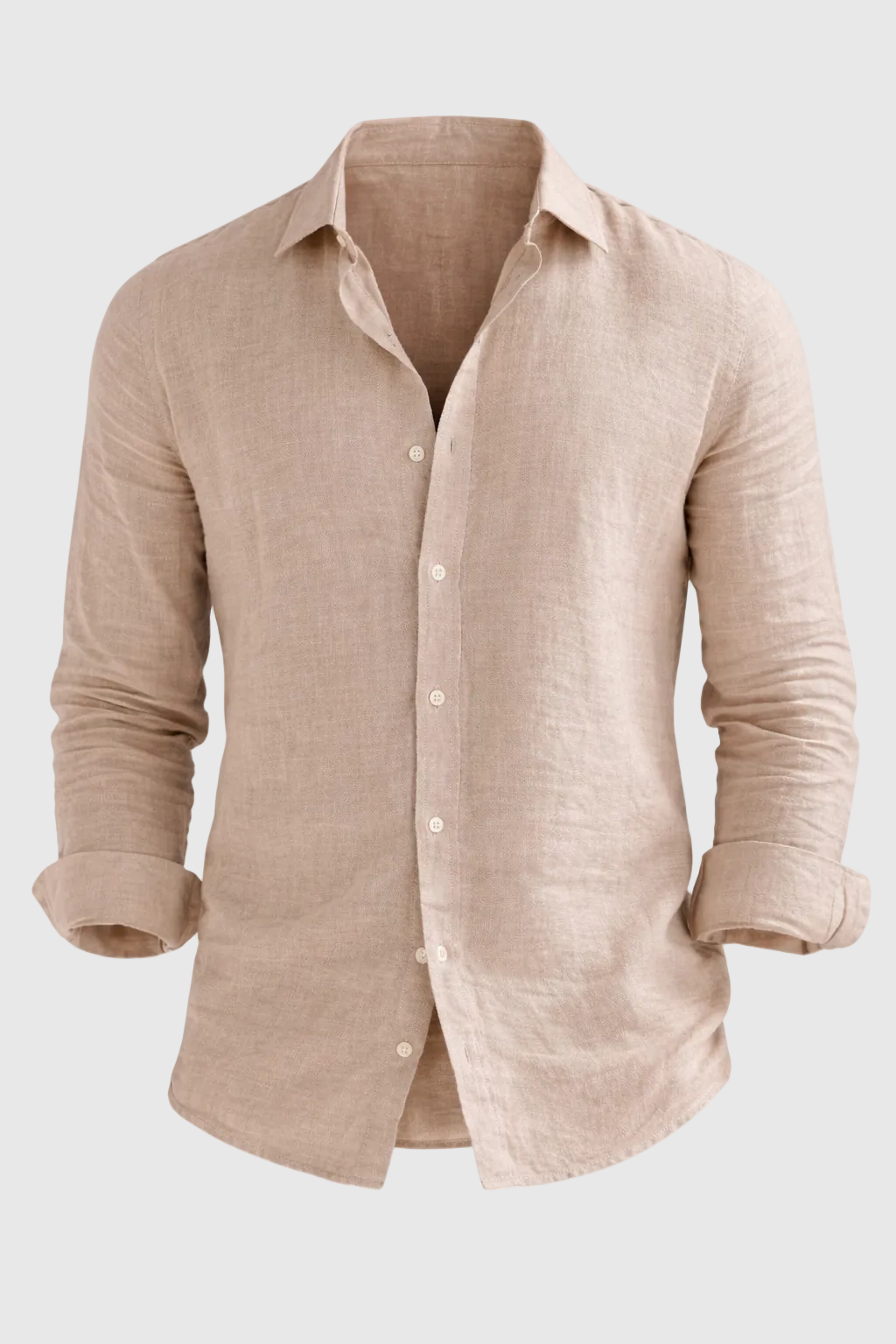 Men's Linen Casual Shirt | Lightweight Breathable Button Down Linen Shirt for Men | Summer Holiday