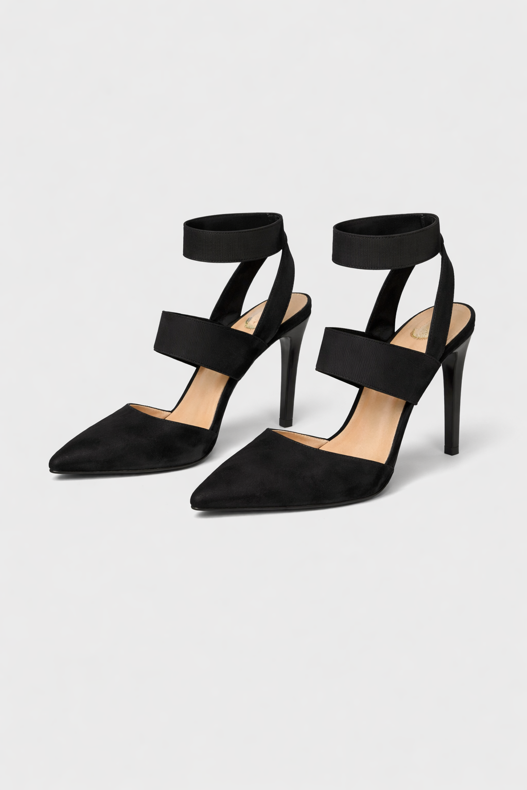 Justine Women's Orthopedic Stiletto Court Shoes | Elegant Faux Suede Pump with Arch Support
