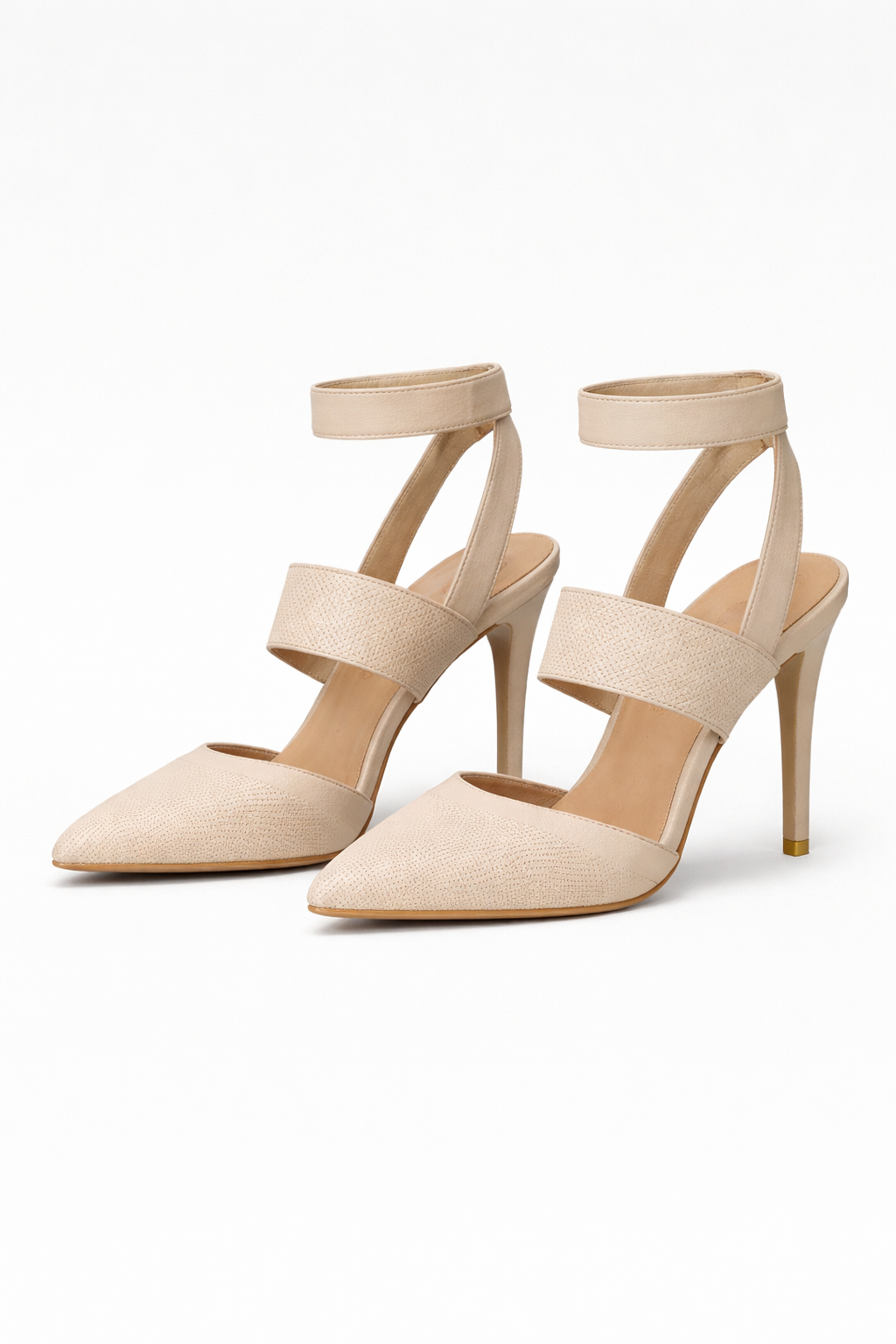Justine Women's Orthopedic Stiletto Court Shoes | Elegant Faux Suede Pump with Arch Support