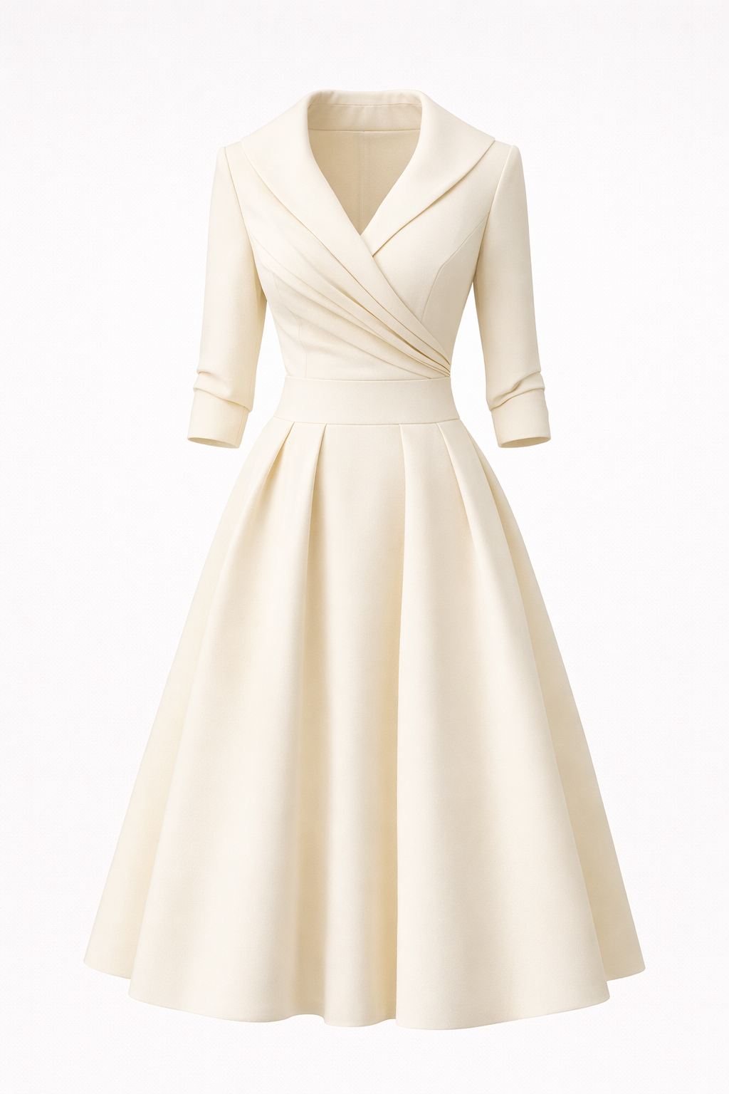 Aurora Women's Vintage Cotton Midi Dress | Short Sleeve Casual Everyday Jersey Dress