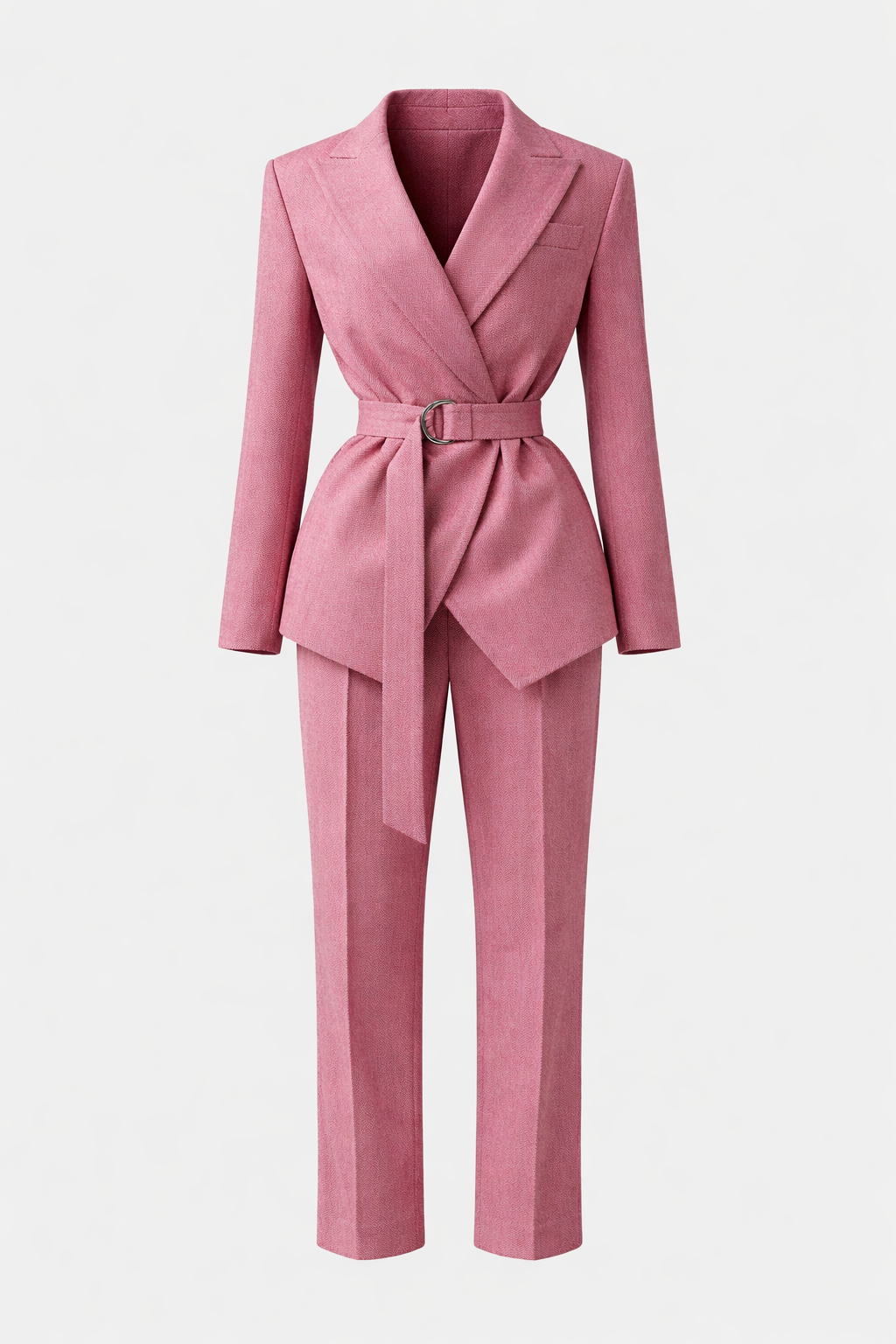 Iwona Women's Timeless 3-Piece Wool Blend Suit | Blazer, Waistcoat & Trousers Set for Women