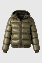 Men's Quilted Urban Puffer Jacket | Warm Padded Winter Coat for Men | Streetwear Outerwear