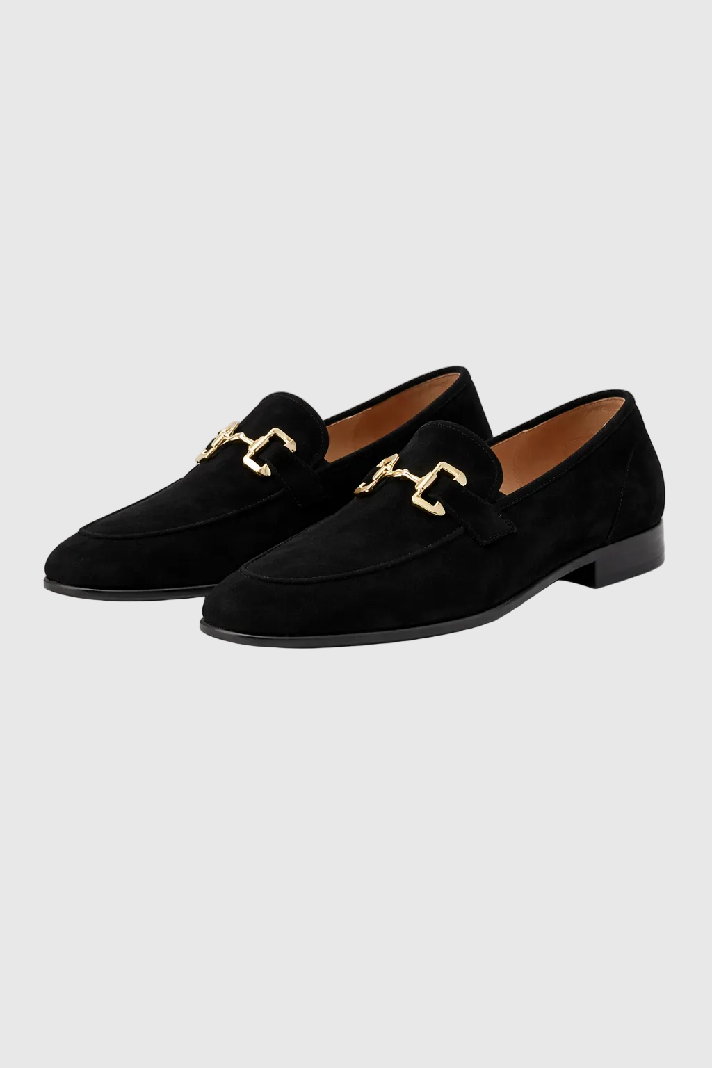 Men's Suede Loafers with Horsebit Detail | Premium Slip-On Dress Shoes for Men | Smart Casual Footwear
