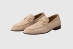 Men's Suede Loafers with Horsebit Detail | Premium Slip-On Dress Shoes for Men | Smart Casual Footwear