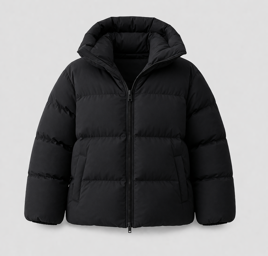 Aminta Women's Mid-Length Quilted Winter Jacket | Hooded Padded Coat for Women