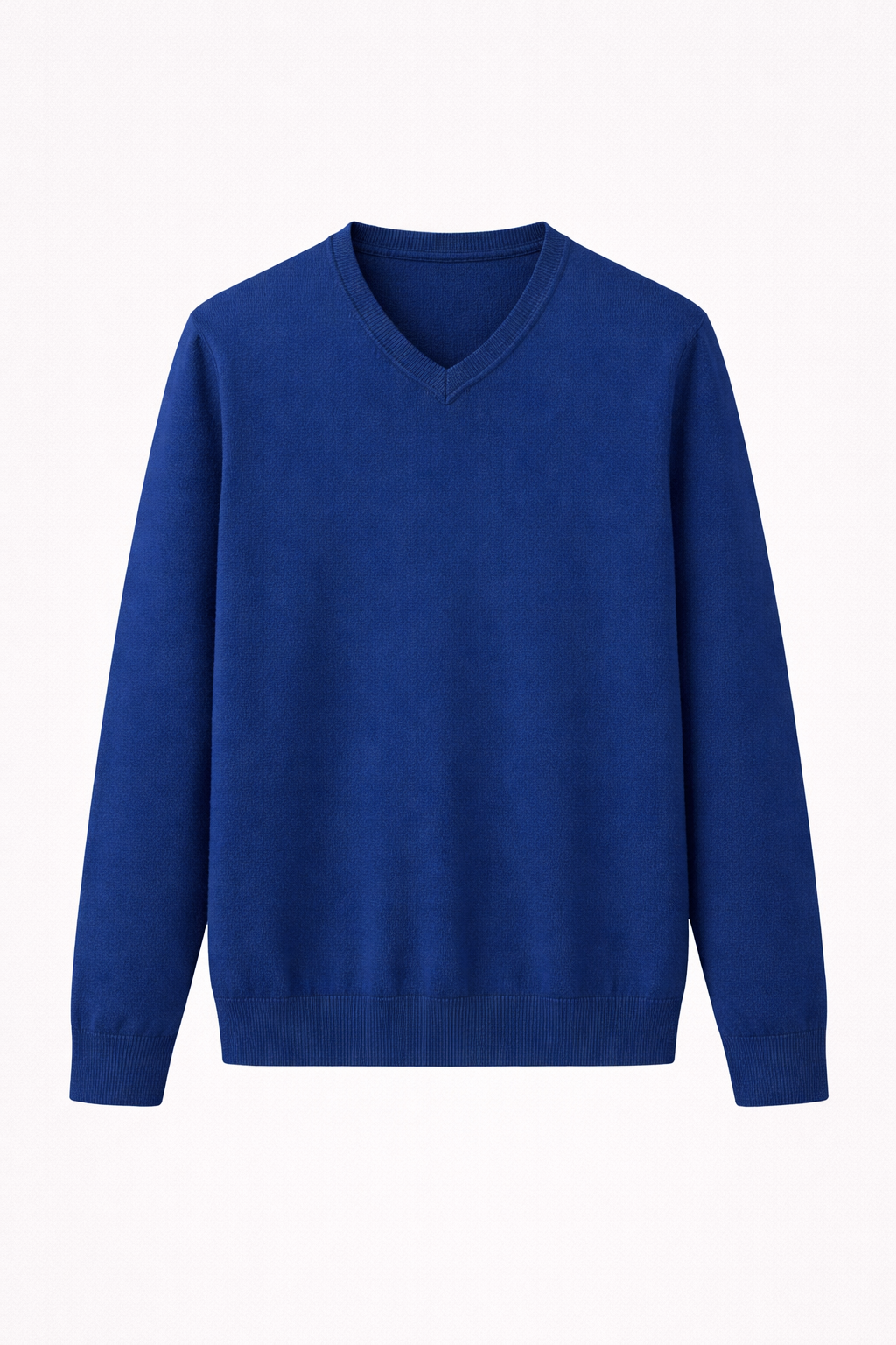 Tom Men's Slim Fit Cashmere Blend V-Neck Sweater | Luxury Soft Knitwear for Men
