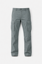 Benjamin Men's Relaxed Fit Cargo Trousers | Streetwear Side Pocket Pants for Men