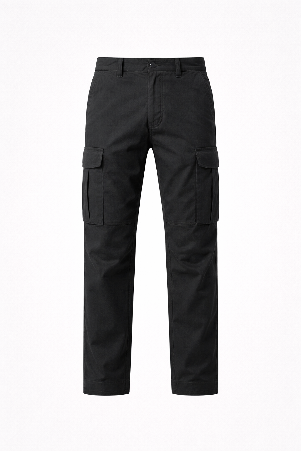 Benjamin Men's Relaxed Fit Cargo Trousers | Streetwear Side Pocket Pants for Men