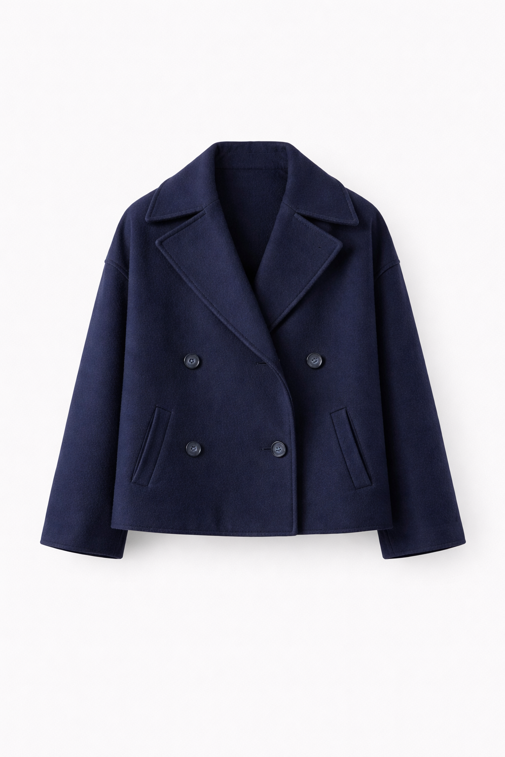 Sophie Women's Elegant Short Tailored Coat | Classic Cropped Everyday Coat for Women