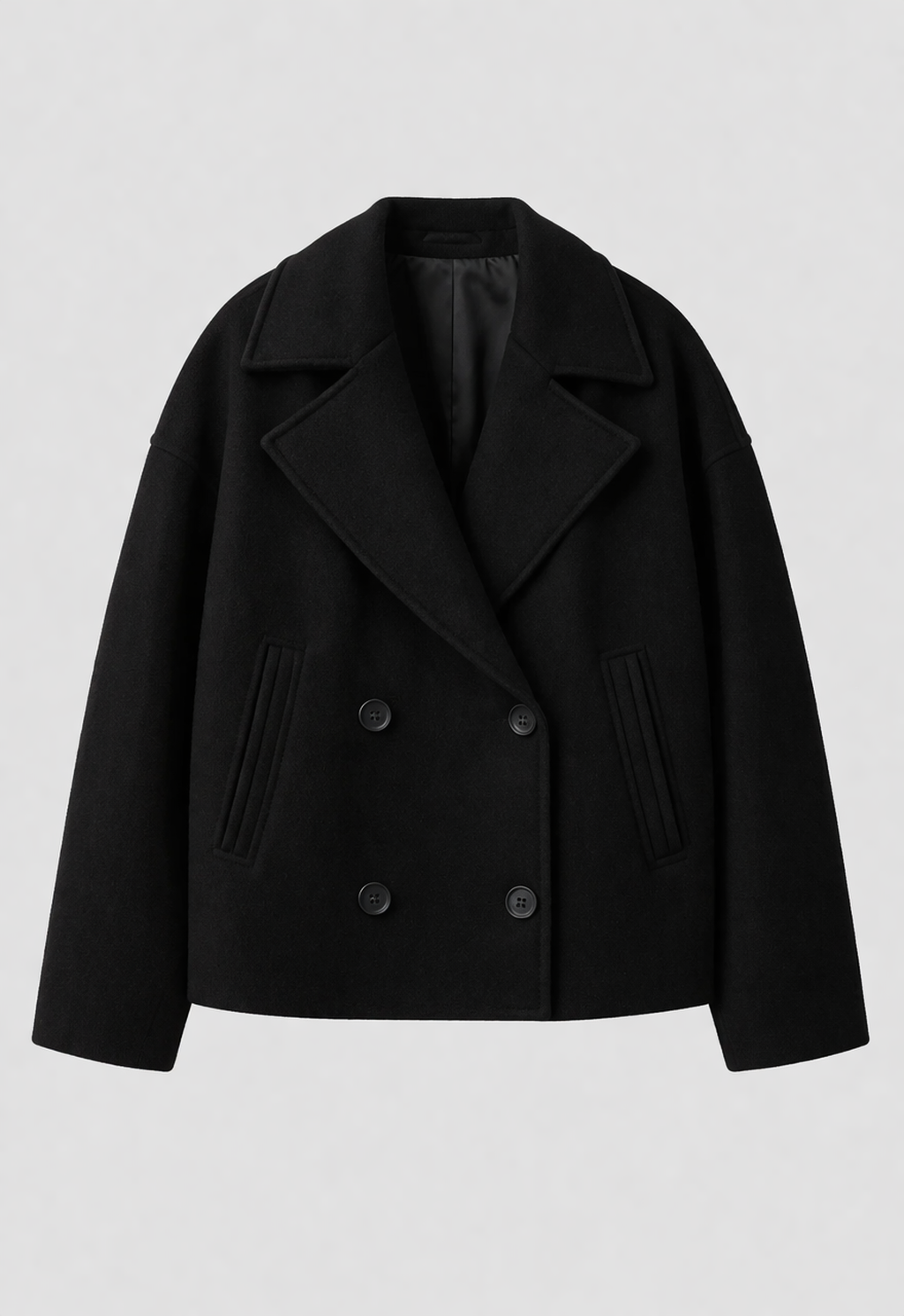 Sophie Women's Elegant Short Tailored Coat | Classic Cropped Everyday Coat for Women