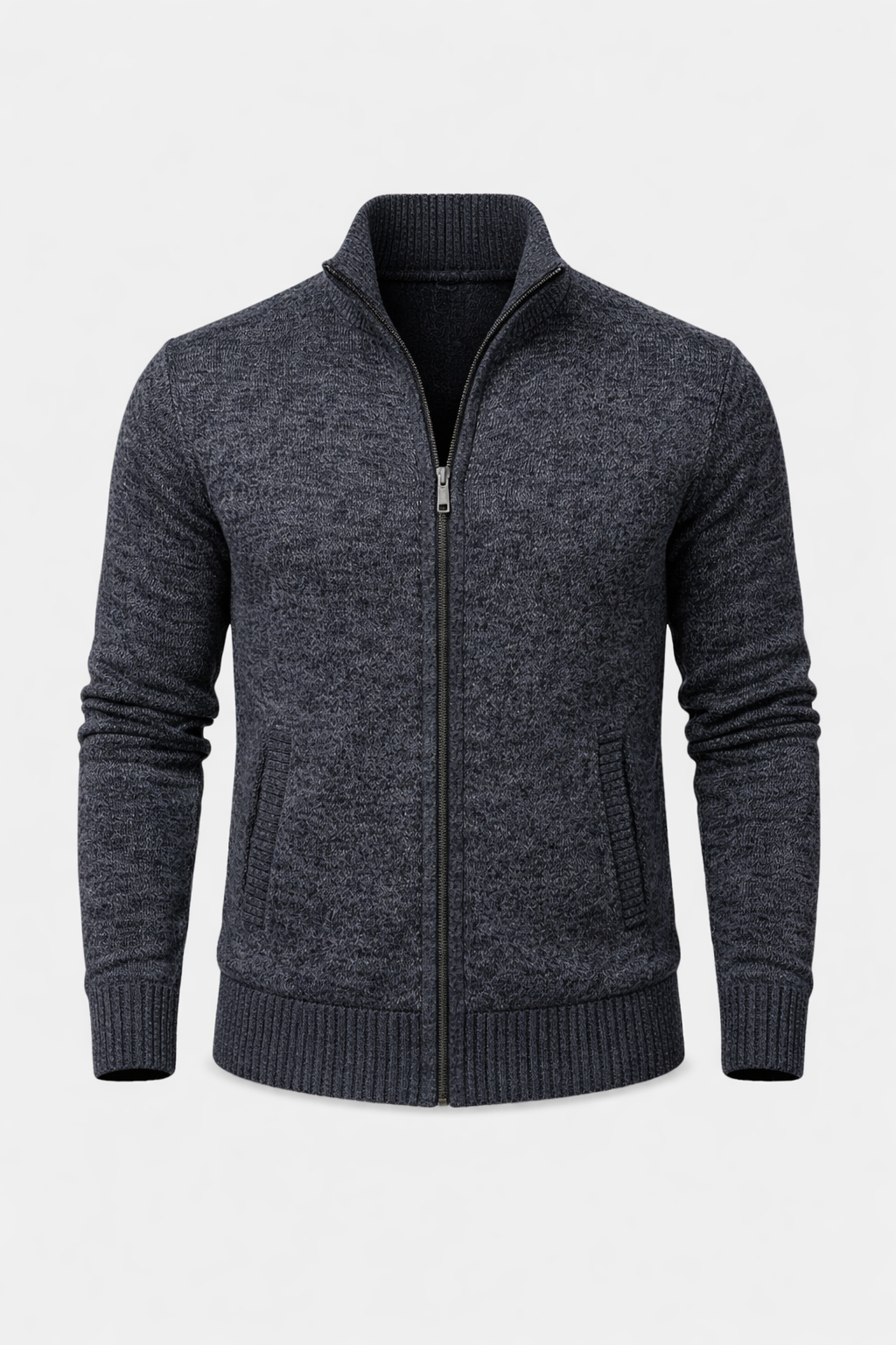 Alden Men's Wool Blend Cardigan | Classic Regular Fit Button-Up Knitwear for Men
