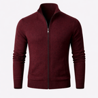 Alden Men's Wool Blend Cardigan | Classic Regular Fit Button-Up Knitwear for Men