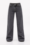 Éloïse Women's Low-Rise Flared Bootcut Jeans | Dark Wash Y2K Denim for Women