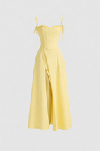 Laarni Women's Cotton Maxi Dress | Flowy Relaxed Fit | Casual, Work & Evening