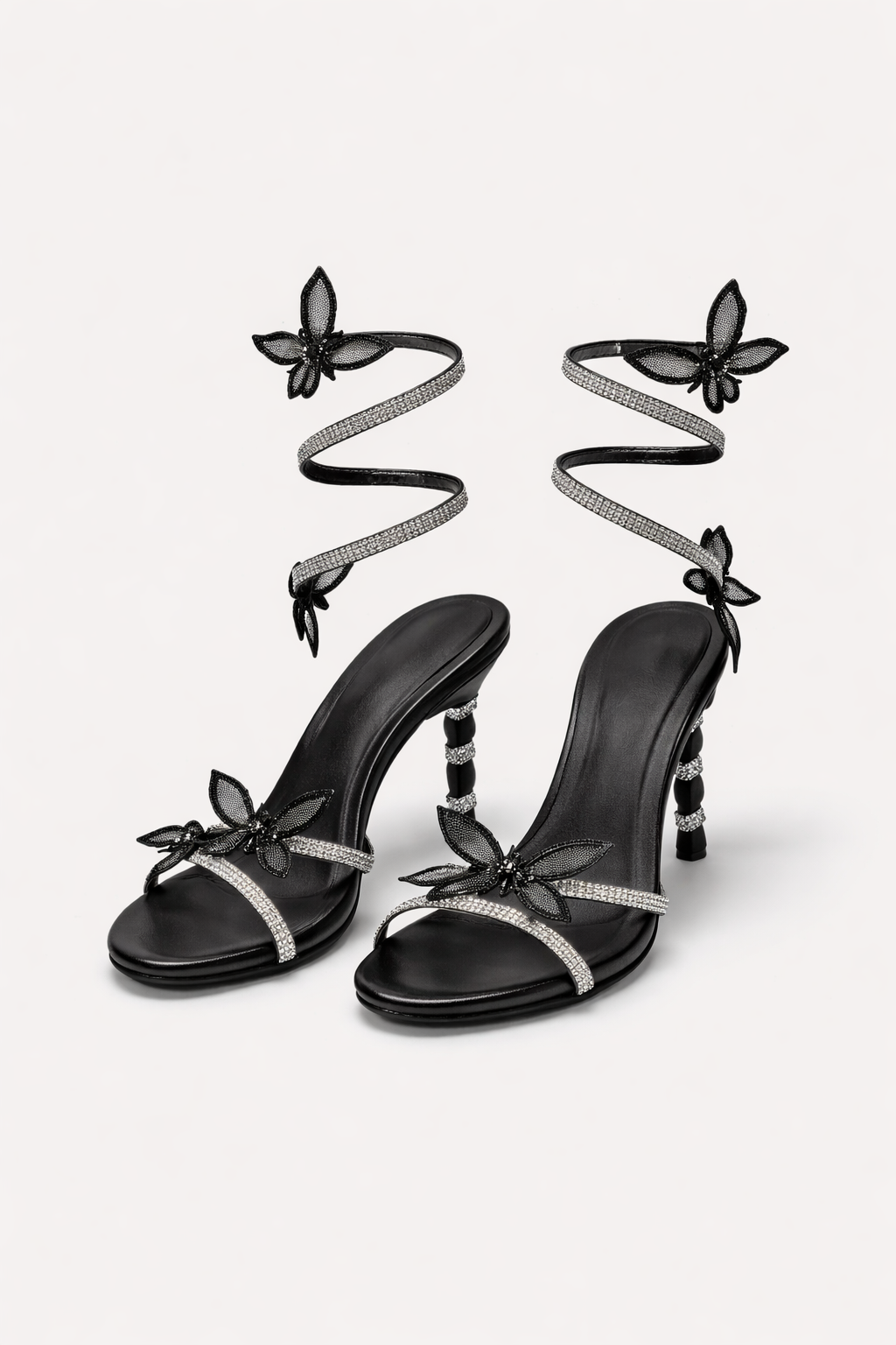 Butterfly Reverie Women's Stiletto Heels | Elegant Pointed Toe Heels for Women | Everyday Smart Casual Occasion Footwear