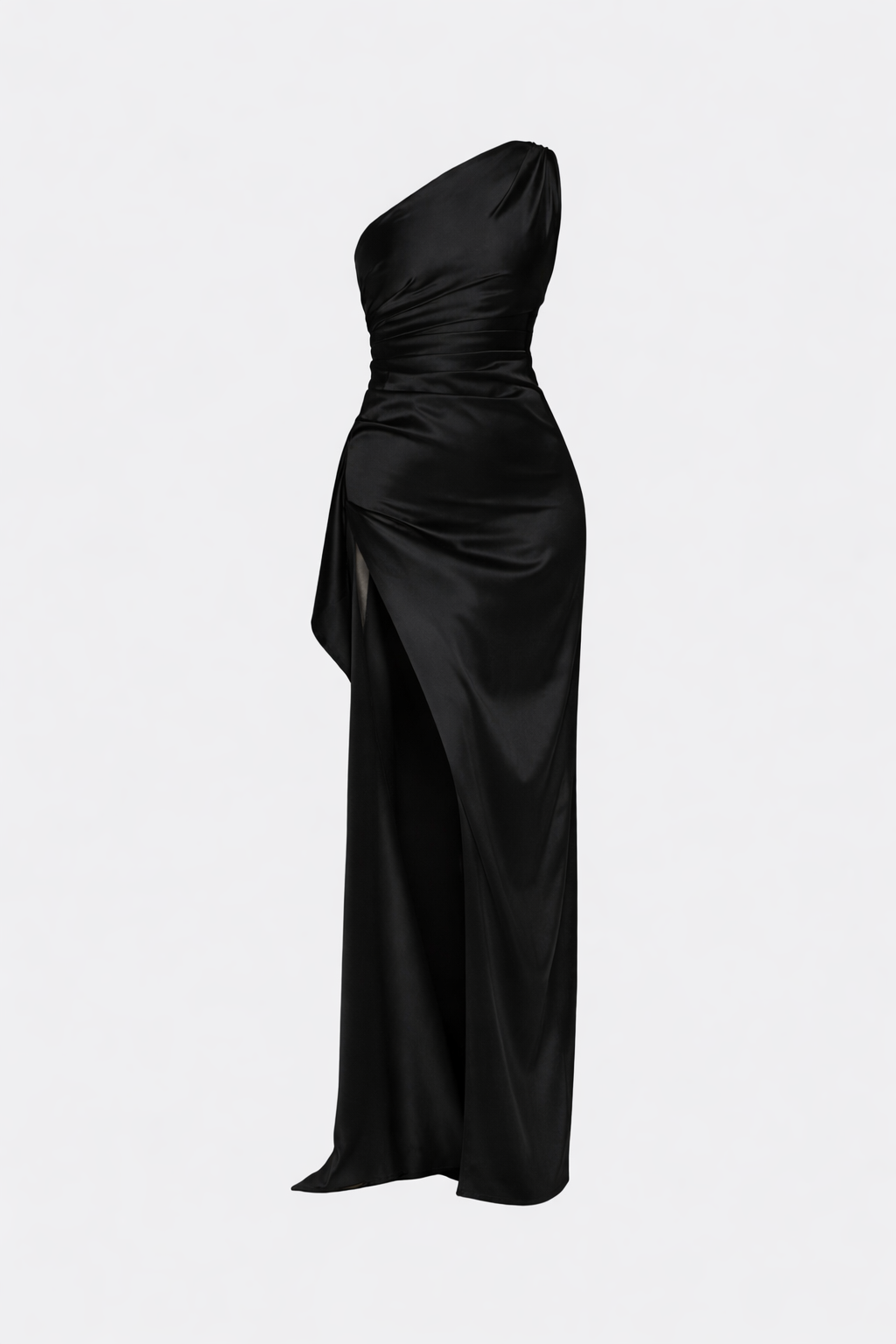 Diana Women's Satin Wrap Maxi Dress | Occasion Wedding Guest Dress | Evening & Smart Casual