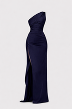Diana Women's Satin Wrap Maxi Dress | Occasion Wedding Guest Dress | Evening & Smart Casual