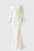 Selah Women's Knit Dress | Soft Everyday Knitted Midi Dress for Women | Cosy Smart Casual Knitwear Dress