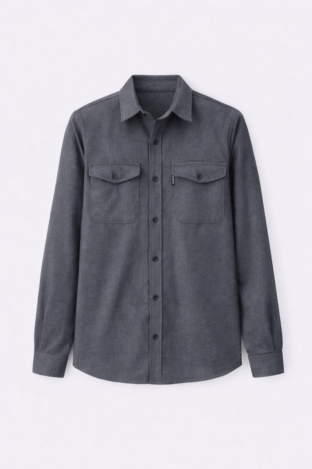 Men's Casual Autumn Knit Jersey Shirt | Stylish Comfortable Long Sleeve Shirt for Men | Smart Casual Everyday Layering Essential