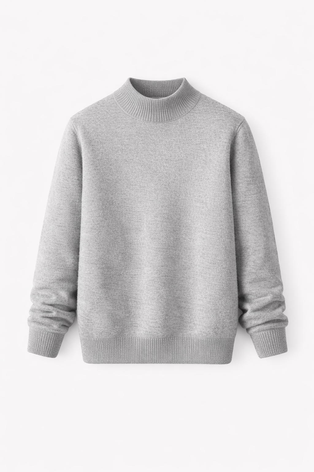 Leriano Men's Merino Wool Turtleneck | Luxury Soft Knit Roll Neck Sweater for Men | Smart Casual Winter Knitwear