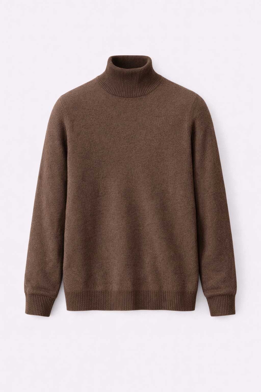 Leriano Men's Merino Wool Turtleneck | Luxury Soft Knit Roll Neck Sweater for Men | Smart Casual Winter Knitwear