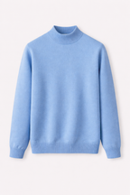 Leriano Men's Merino Wool Turtleneck | Luxury Soft Knit Roll Neck Sweater for Men | Smart Casual Winter Knitwear
