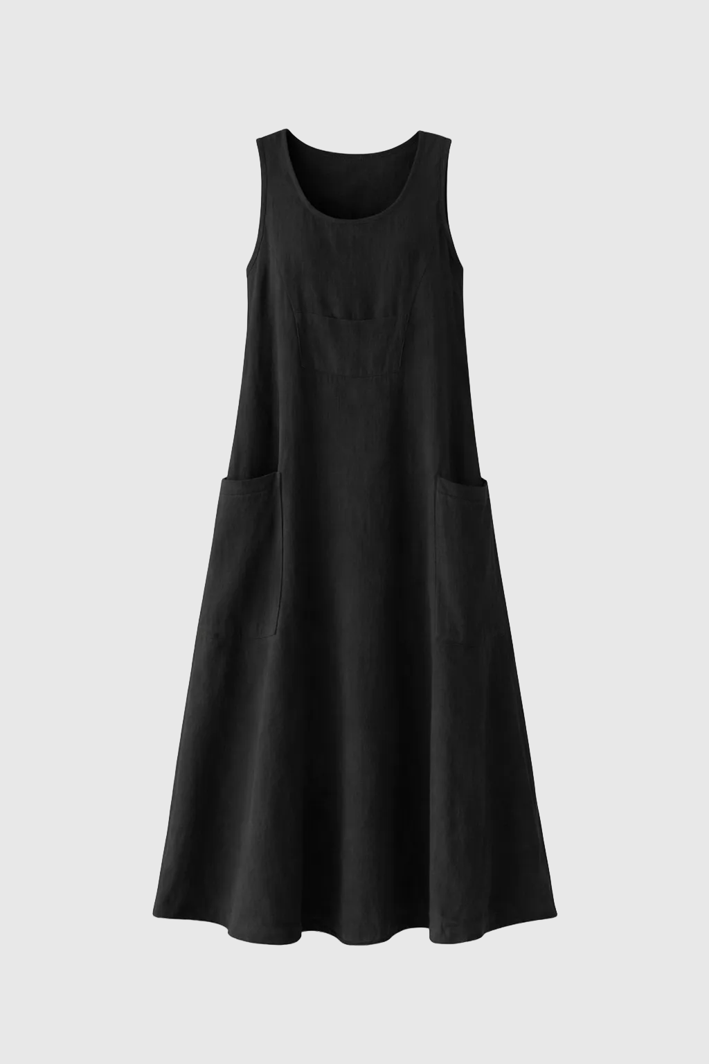 Celestina Women's Linen Midi Dress | Elegant Casual Linen Dress for Women | Breathable Everyday Summer & Smart Casual Style