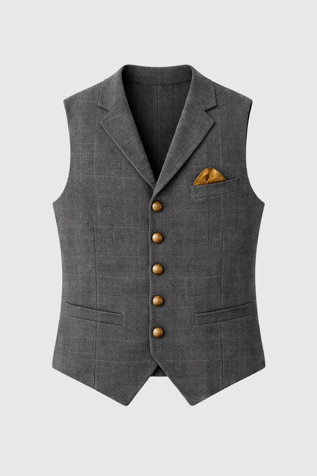 Dante Men's Elegant Knitted Vest | Smart Casual Sweater Vest for Men | Preppy Sleeveless Knit Waistcoat