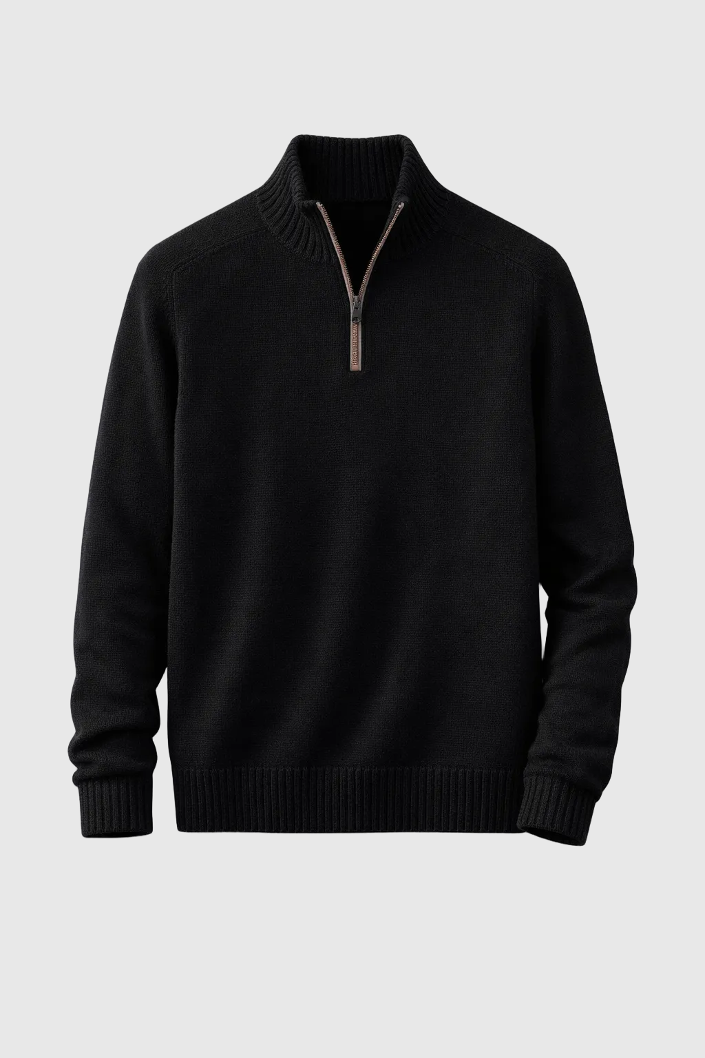 Adrian Men's Cashmere Blend Half-Zip Sweater | Luxury Soft Knit