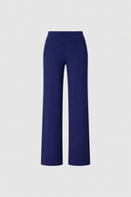 Loën Women's High Waist Wide Leg Comfort Trousers | Stretch Everyday Trouser | Athleisure & Casual Wear
