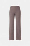 Loën Women's High Waist Wide Leg Comfort Trousers | Stretch Everyday Trouser | Athleisure & Casual Wear