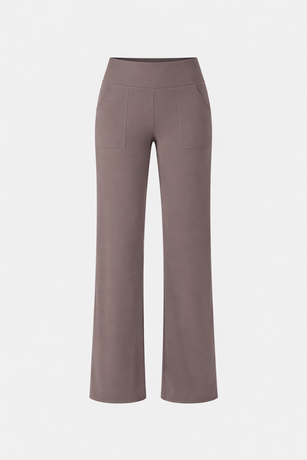 Loën Women's High Waist Wide Leg Comfort Trousers | Stretch Everyday Trouser | Athleisure & Casual Wear
