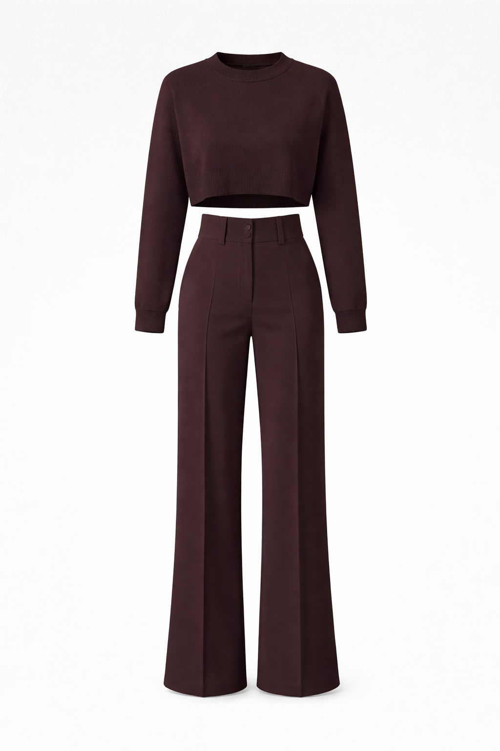 Isabela Women's Wide Leg Trouser Co-Ord Set | Tailored Two Piece | Smart Occasion & Going Out