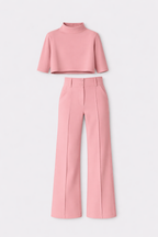 Isabela Women's Wide Leg Trouser Co-Ord Set | Tailored Two Piece | Smart Occasion & Going Out