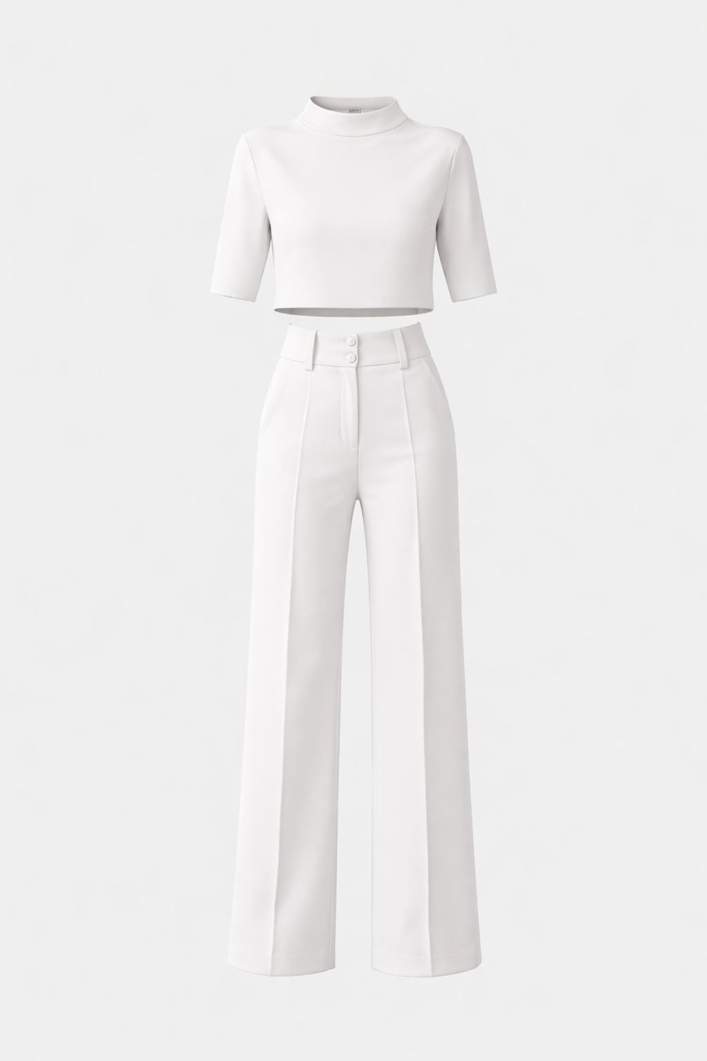 Isabela Women's Wide Leg Trouser Co-Ord Set | Tailored Two Piece | Smart Occasion & Going Out