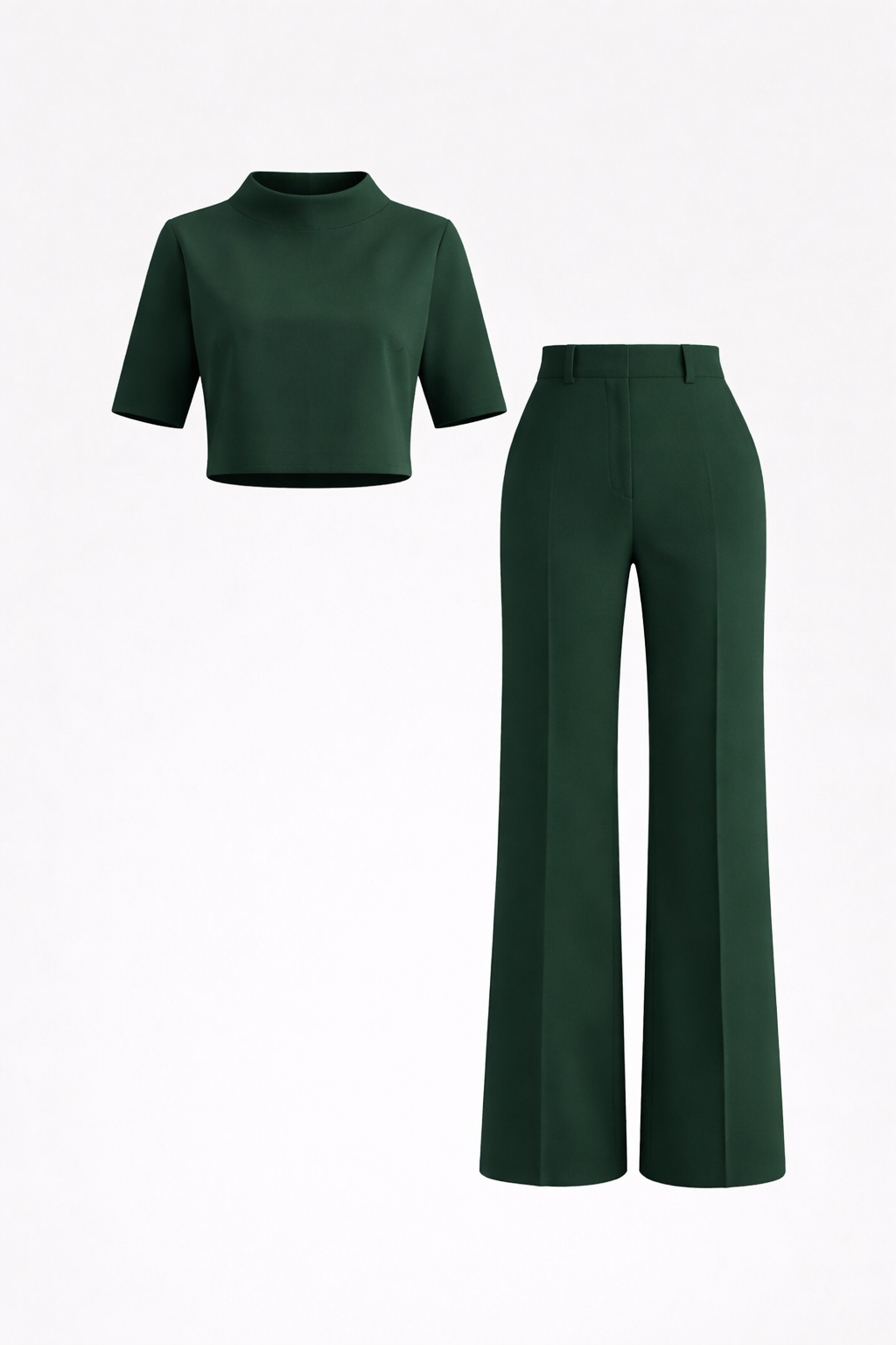 Isabela Women's Wide Leg Trouser Co-Ord Set | Tailored Two Piece | Smart Occasion & Going Out