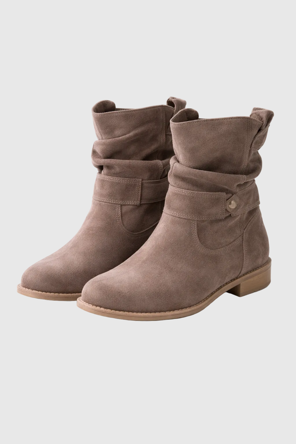 Noa Women's Elegant Block Heel Ankle Boots | Leather Heeled Ankle Boots for Women | Smart Casual Everyday Occasion Footwear