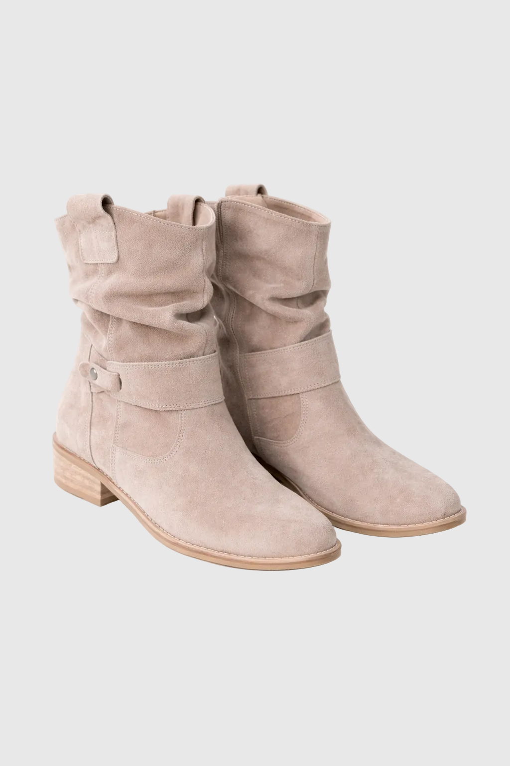 Noa Women's Elegant Block Heel Ankle Boots | Leather Heeled Ankle Boots for Women | Smart Casual Everyday Occasion Footwear