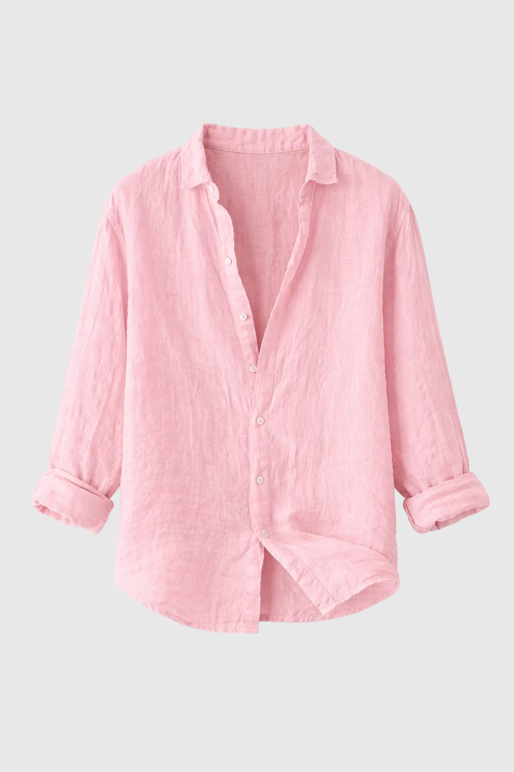 Francesco Men's Summer Cotton Shirt | Lightweight Breathable Button-Down Shirt for Men | Casual Holiday & Everyday Summer Wear