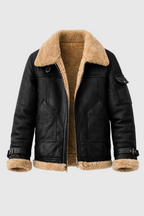 Amadeo Men's Vegan Leather Biker Jacket | Faux Leather Moto Jacket for Men | Fashion Streetwear & Smart Casual Outerwear